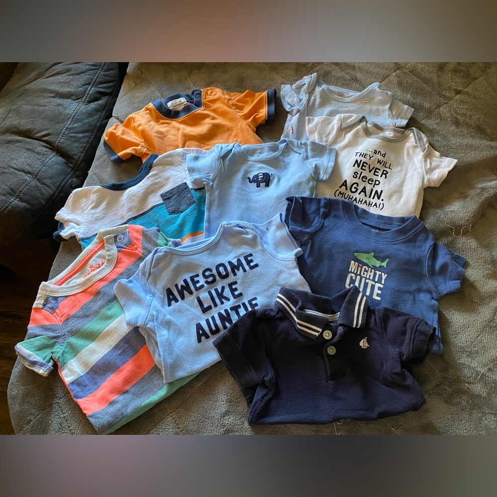 Baby boy onesies